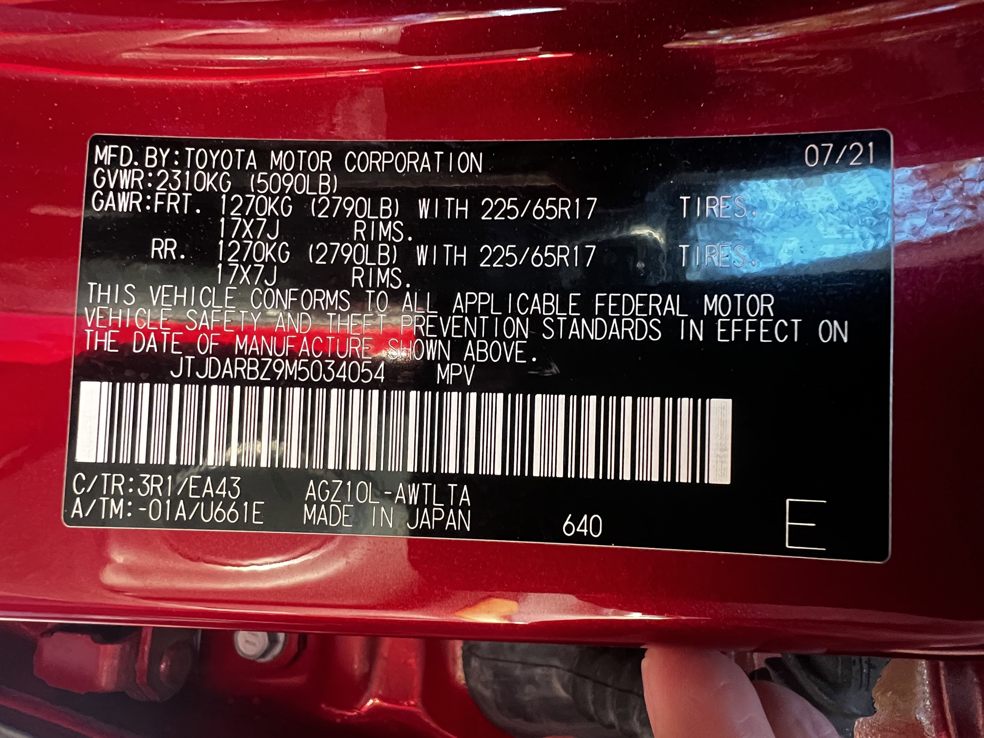 Certified 2021 Lexus NX 300 FWD w/ Accessory Package 2 image 51