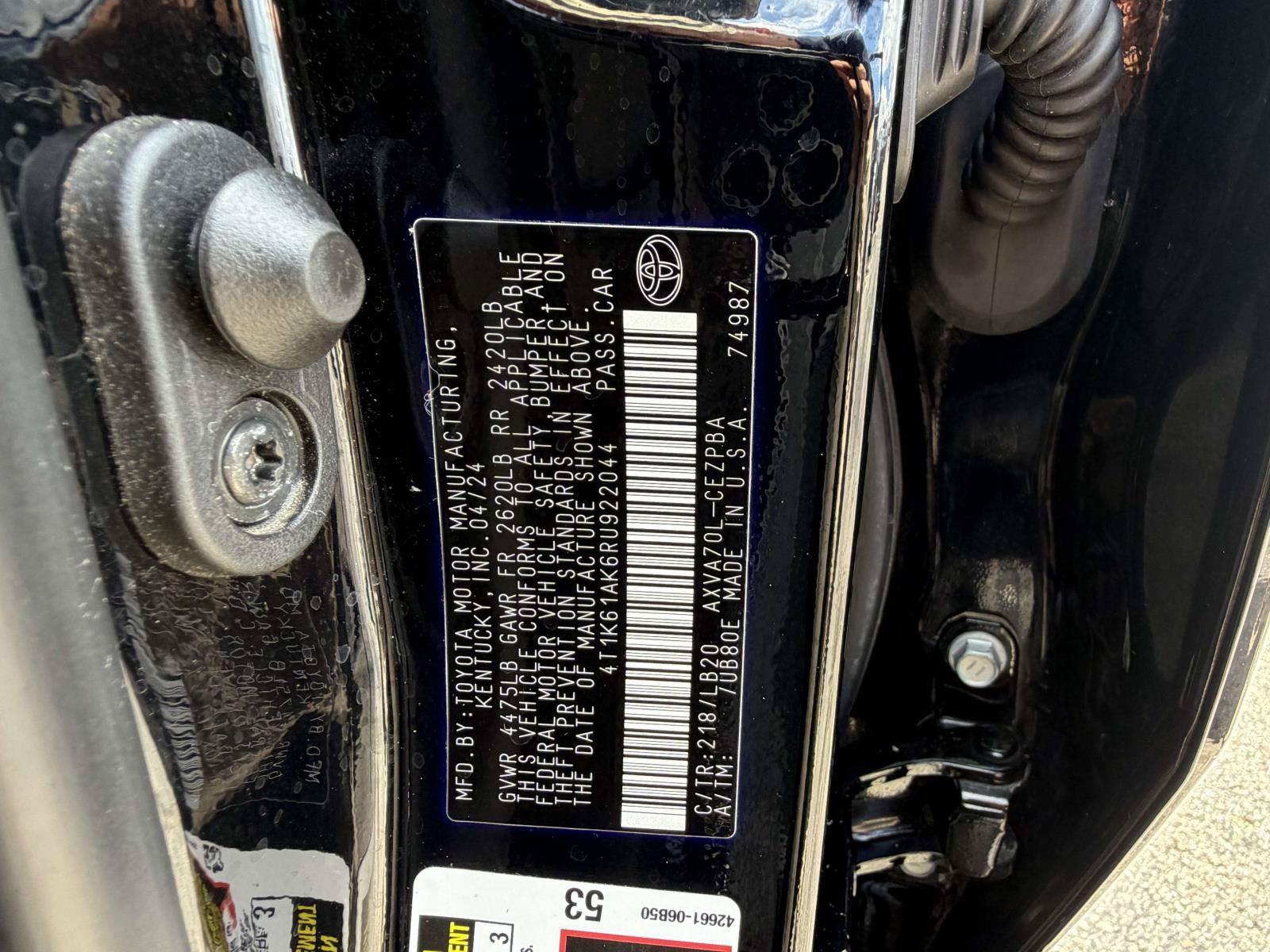 Used 2024 Toyota Camry XSE w/ Cold Weather Package FWD image 33