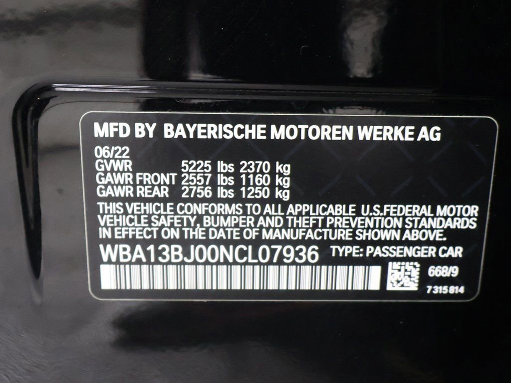 Used 2022 BMW 530i xDrive w/ M Sport Package image 57
