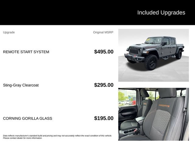 Used 2021 Jeep Gladiator Mojave AWD/4WD image 11
