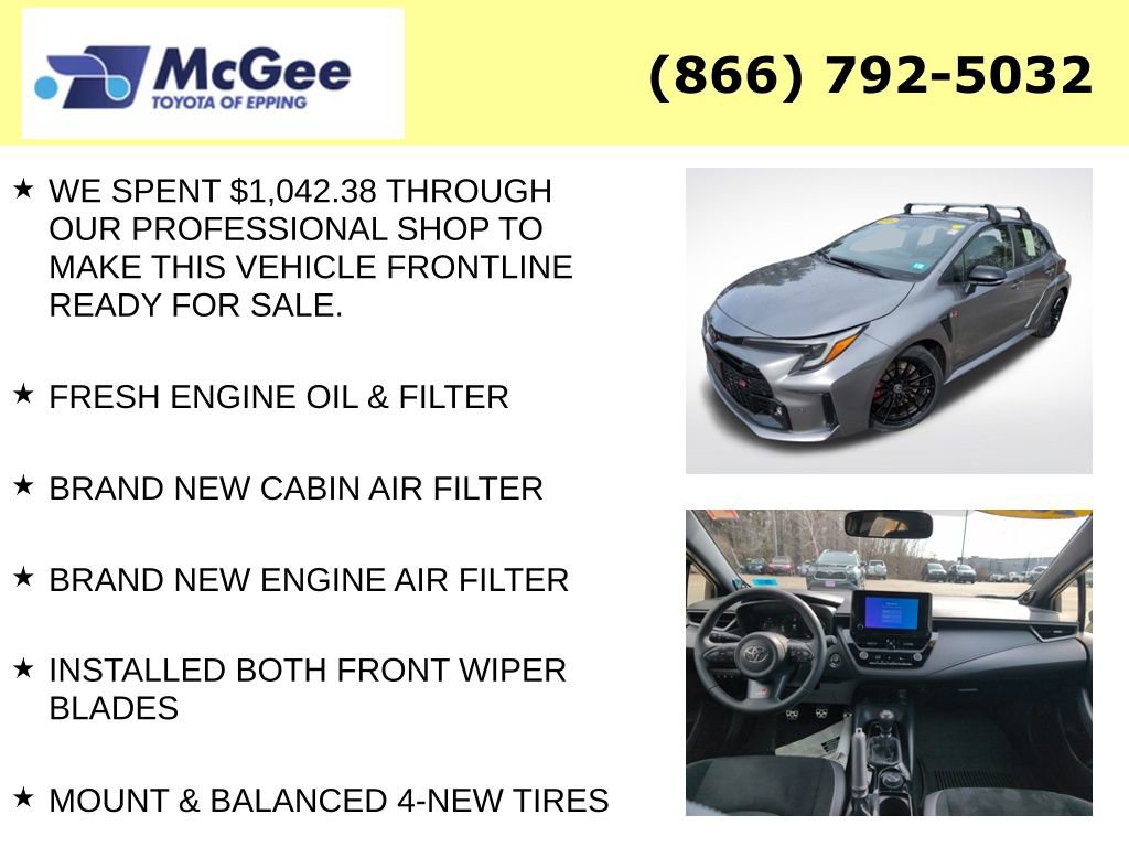 Certified 2024 Toyota Corolla GR image 15