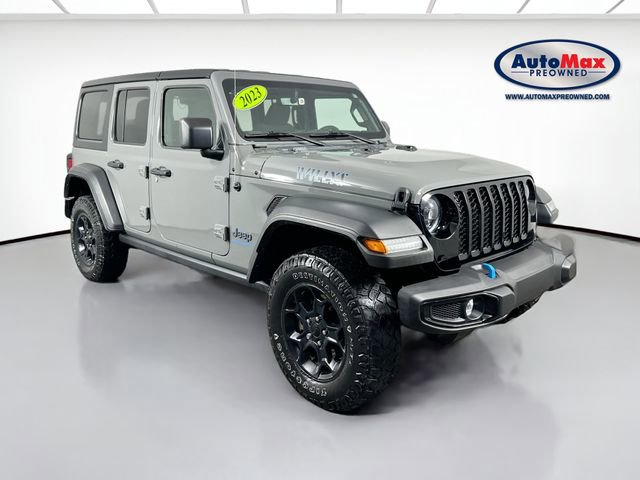 Used 2023 Jeep Wrangler Willys 4xe w/ 8.4" Radio Group image 1