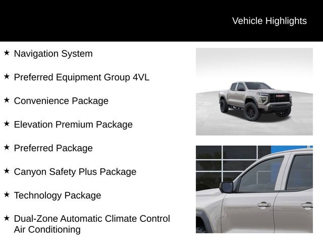 New 2026 GMC Canyon Elevation w/ Convenience Package image 8