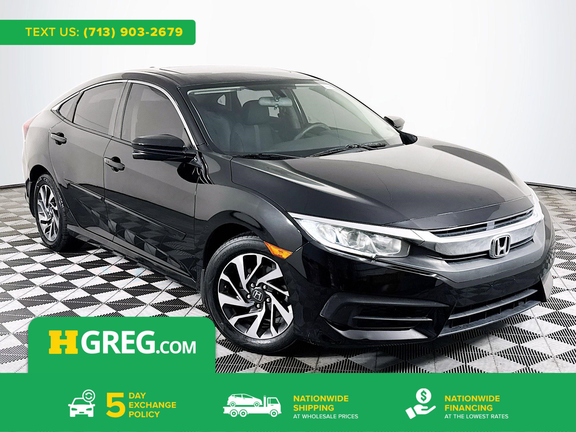 Used 2018 Honda Civic EX image 1