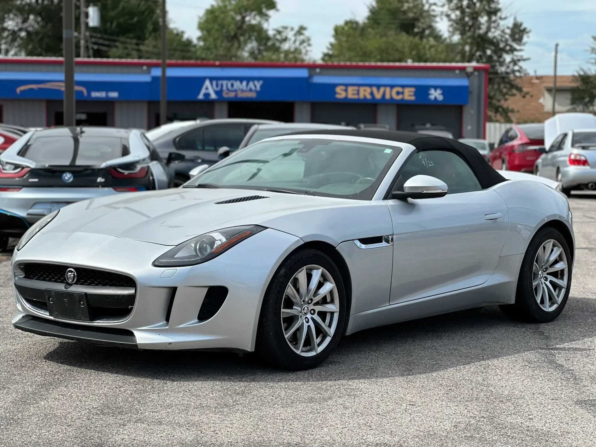 Used 2014 Jaguar F-TYPE Convertible RWD image 3