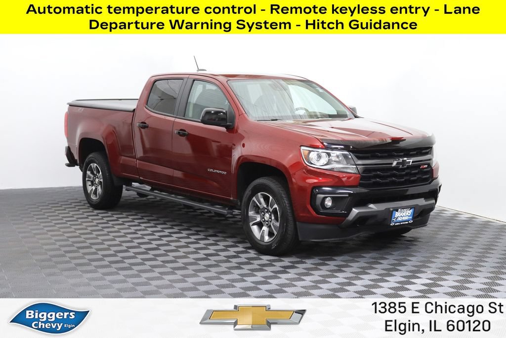 Certified 2021 Chevrolet Colorado Z71 w/ Safety Package AWD/4WD image 1