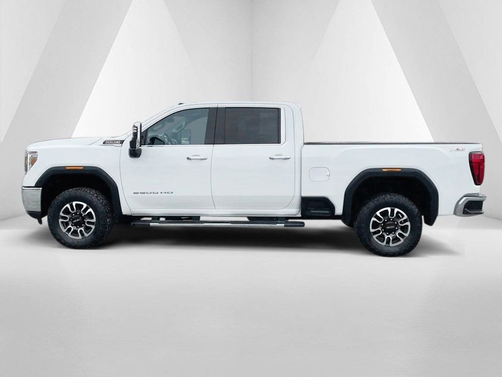 Used 2021 GMC Sierra 2500 SLT w/ SLT Premium Package AWD/4WD image 4