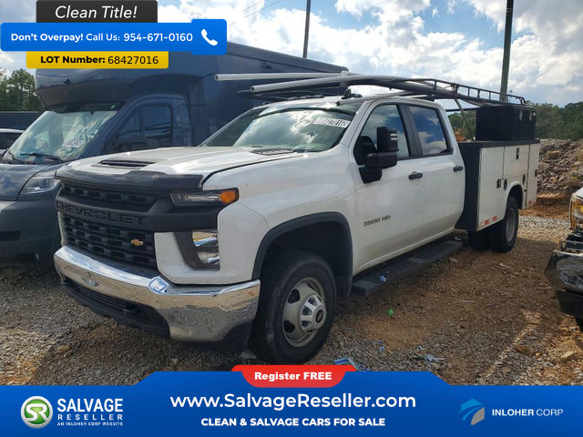 Used 2022 Chevrolet Silverado 3500 W/T w/ WT Convenience Package RWD image 1