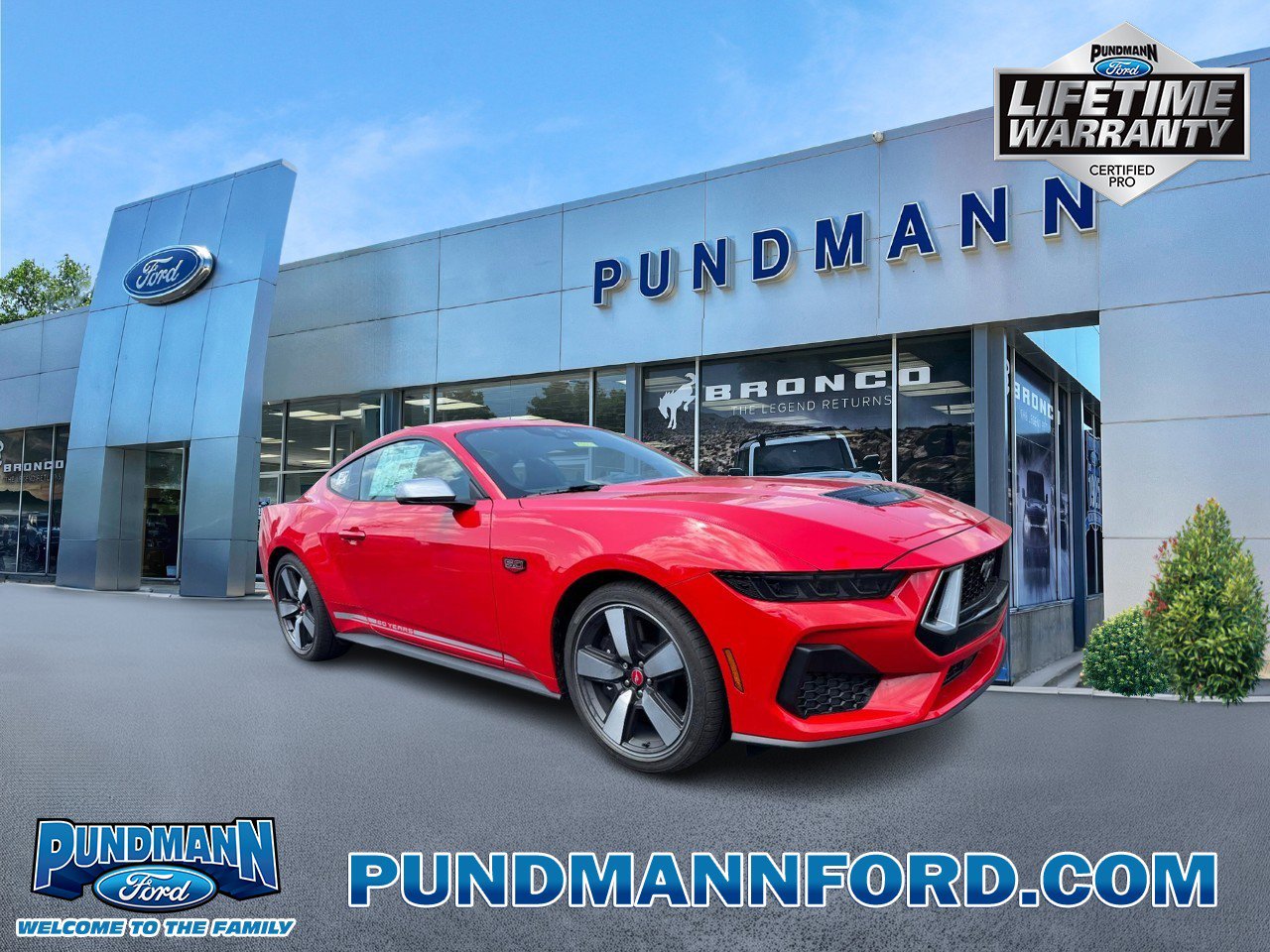 New 2025 Ford Mustang GT Premium w/ 60th Anniversary Package