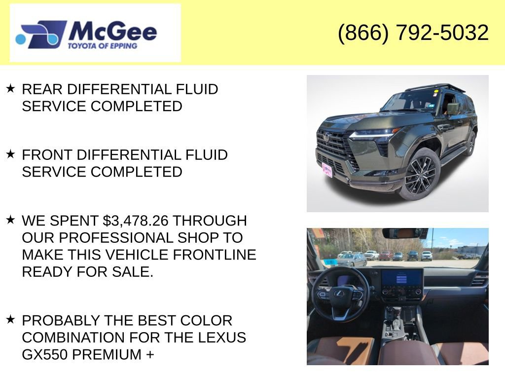 Used 2024 Lexus GX 550 AWD/4WD image 12