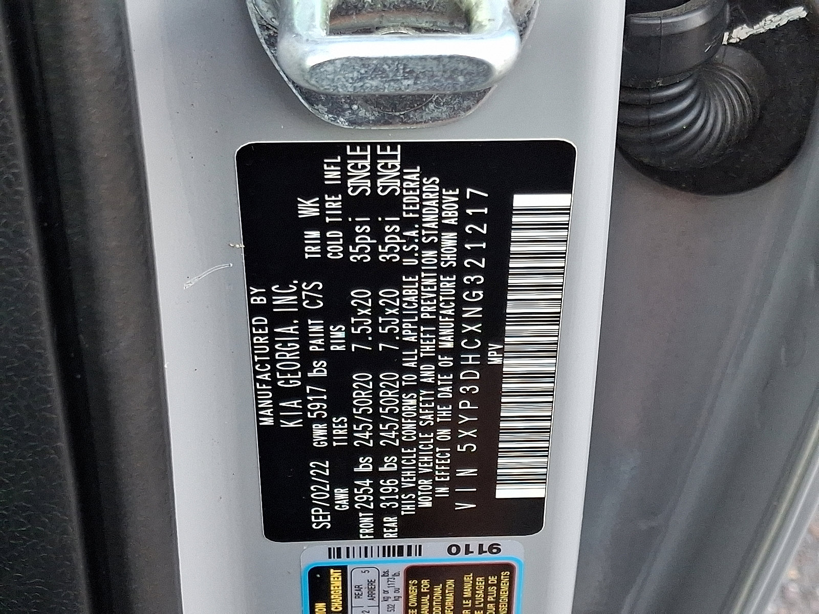 Certified 2022 Kia Telluride EX w/ EX Premium Package image 30