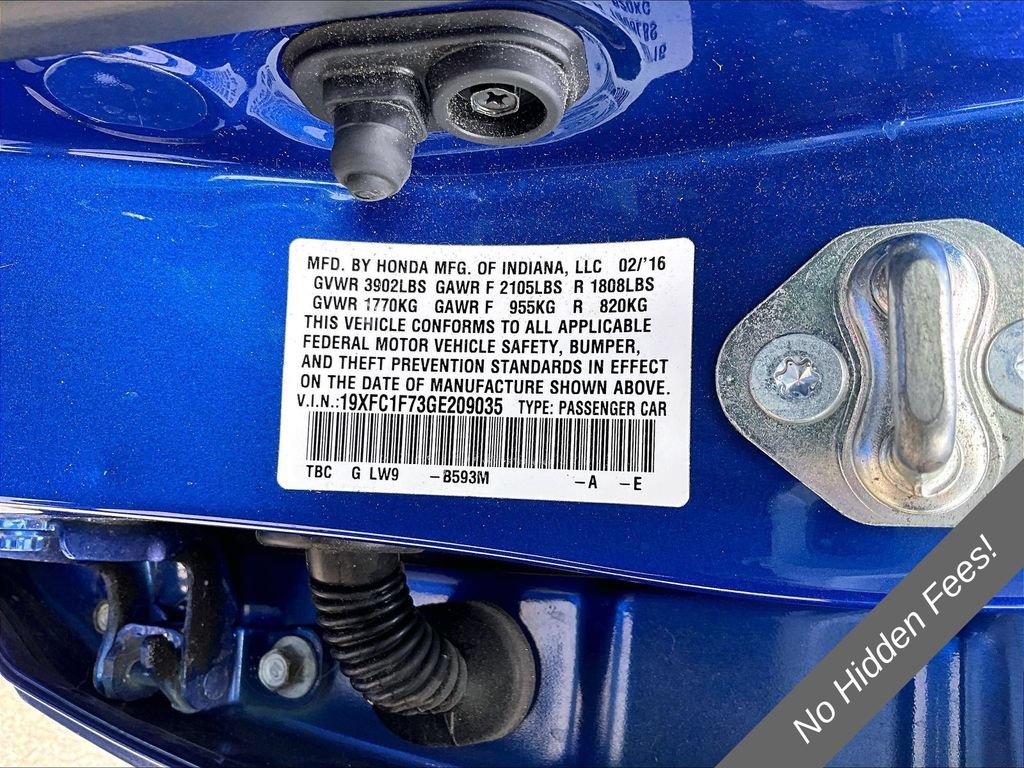 Used 2016 Honda Civic EX-L image 29
