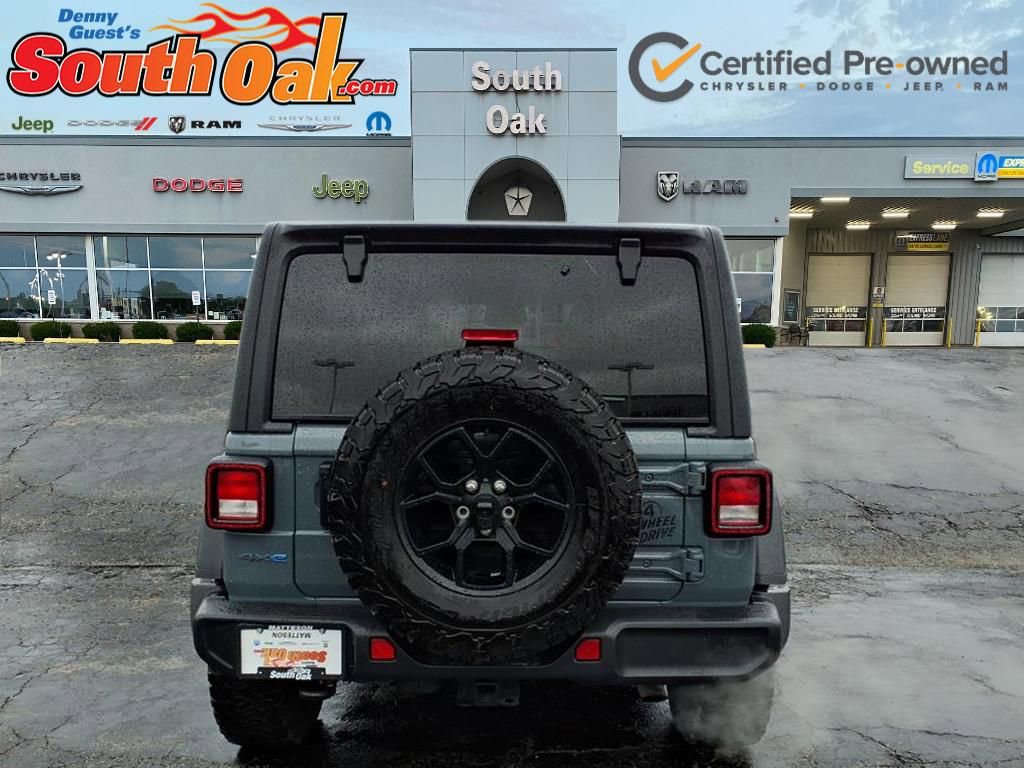 Certified 2025 Jeep Wrangler Unlimited Sport S 4xe image 3