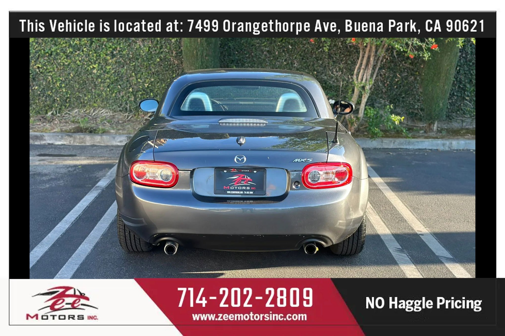 Used 2015 MAZDA MX-5 Miata Grand Touring w/ Premium Package image 8