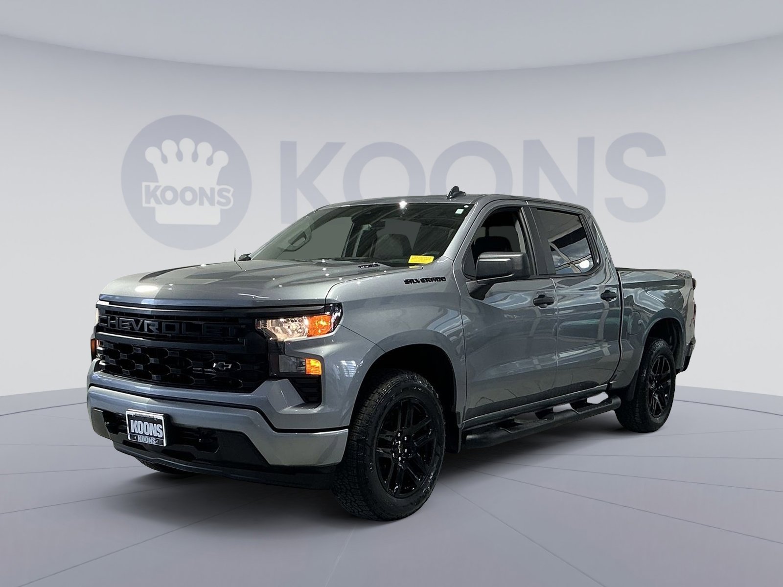 New 2026 Chevrolet Silverado 1500 Custom w/ Turbomax Blackout Package