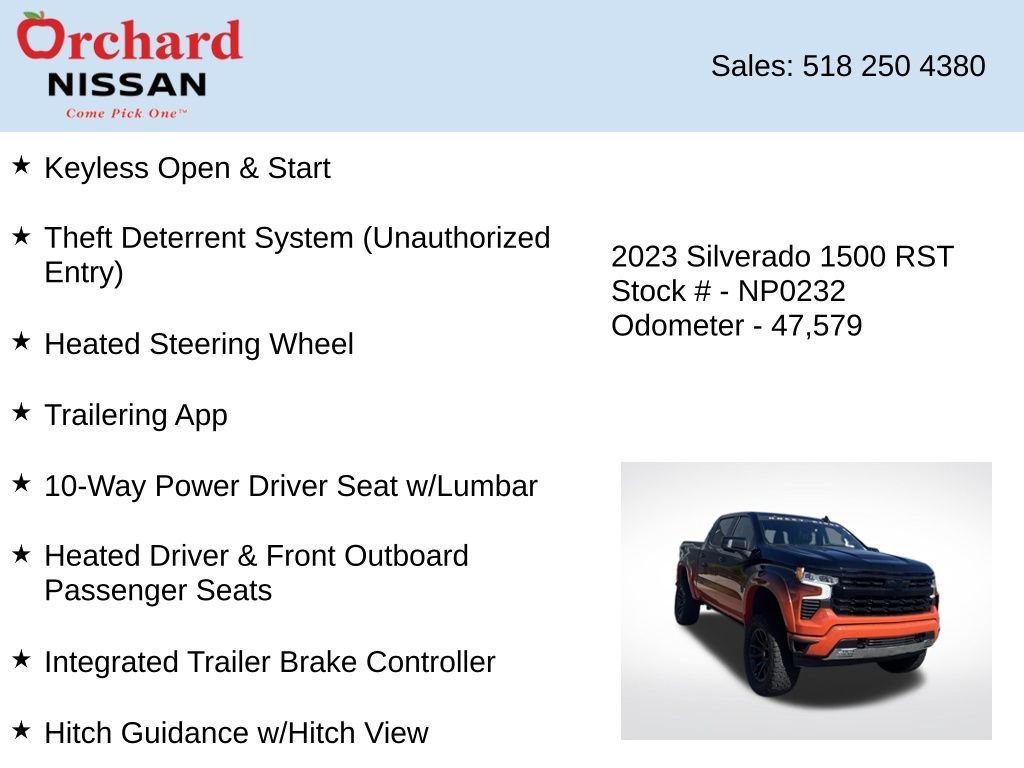 Used 2023 Chevrolet Silverado 1500 RST w/ All Star Edition Plus AWD/4WD image 33