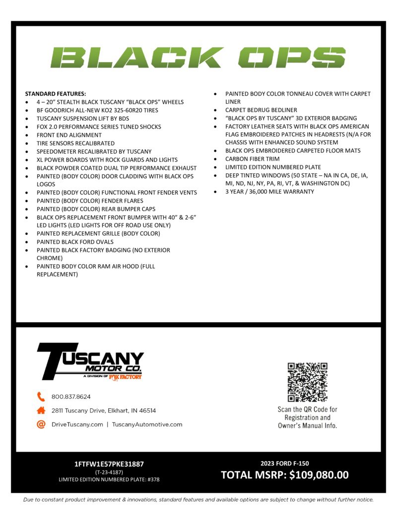 New 2023 Ford F150 Lariat w/ Equipment Group 502A High image 23