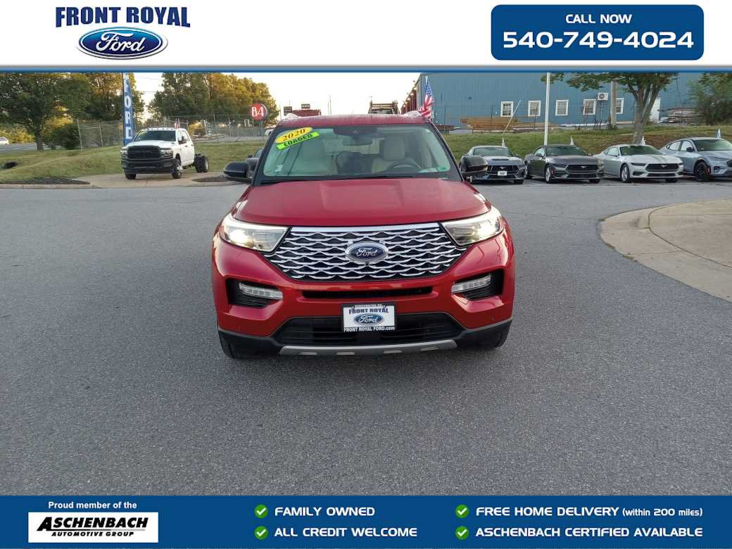 Used 2020 Ford Explorer Platinum AWD/4WD image 1