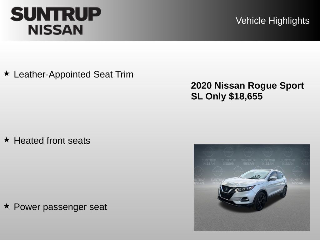 Used 2020 Nissan Rogue Sport SL FWD image 23