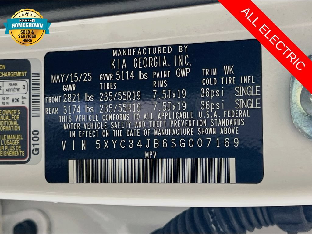 Certified 2025 Kia EV6 Light RWD image 32