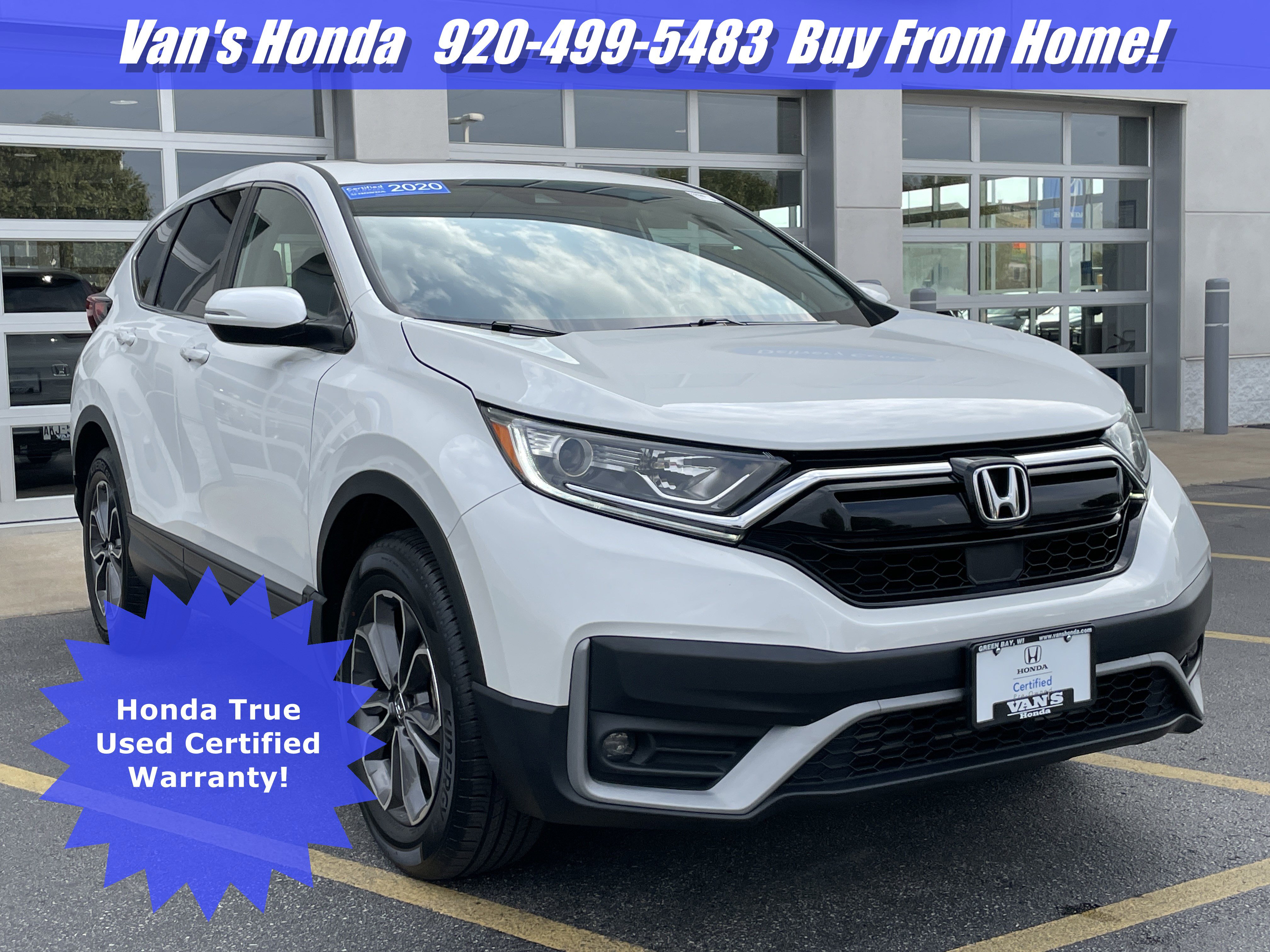 Certified 2020 Honda CR-V EX-L