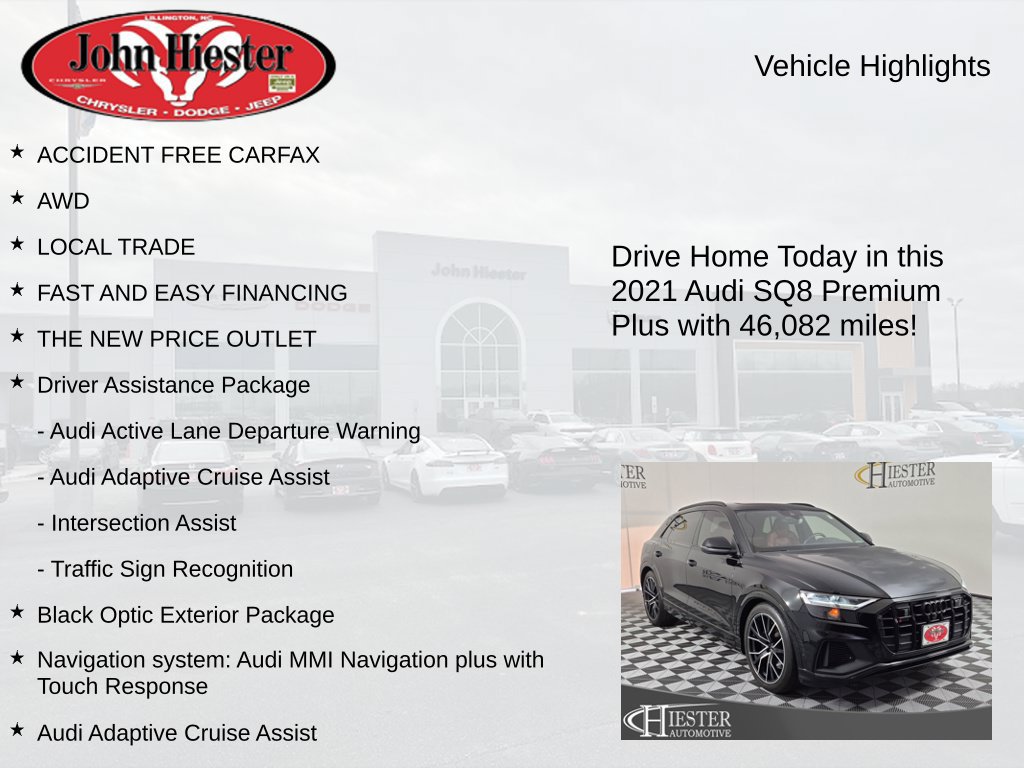 Used 2021 Audi SQ8 Premium Plus AWD/4WD image 5