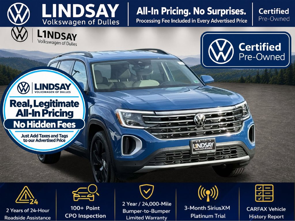 Used 2025 Volkswagen Atlas SE