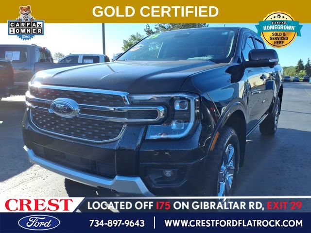 Certified 2025 Ford Ranger Lariat w/ FX4 Off-Road Package