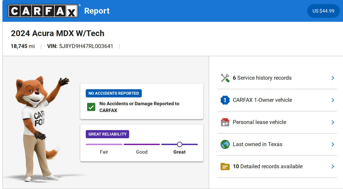 Used 2024 Acura MDX FWD w/ Technology Package image 6