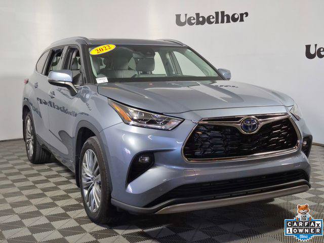 Certified 2022 Toyota Highlander Platinum