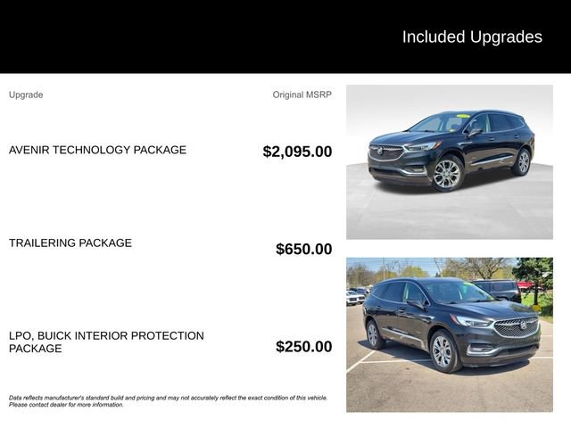 Used 2018 Buick Enclave Avenir w/ Avenir Technology Package AWD/4WD image 8