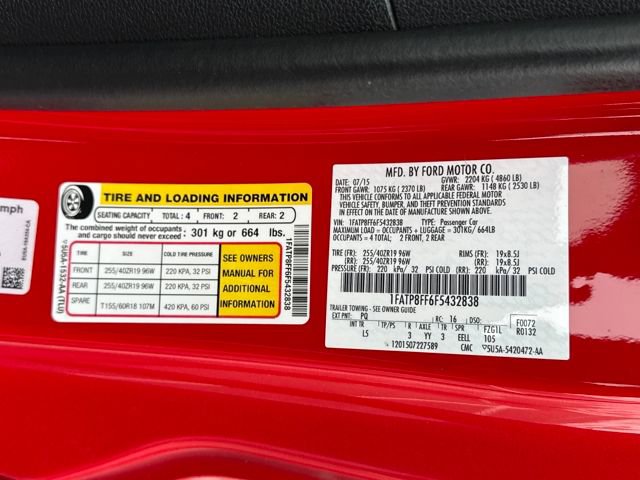 Used 2015 Ford Mustang GT Premium w/ Equipment Group 401A image 28