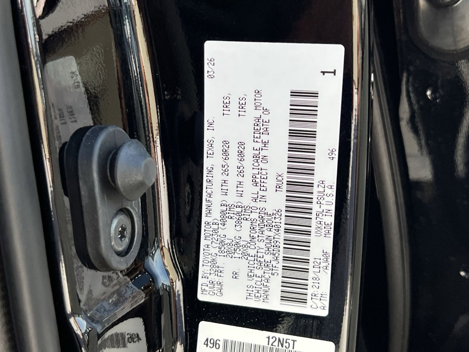 New 2026 Toyota Tundra Limited image 23