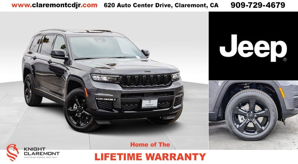 New 2025 Jeep Grand Cherokee L Limited w/ Black Appearance Package
