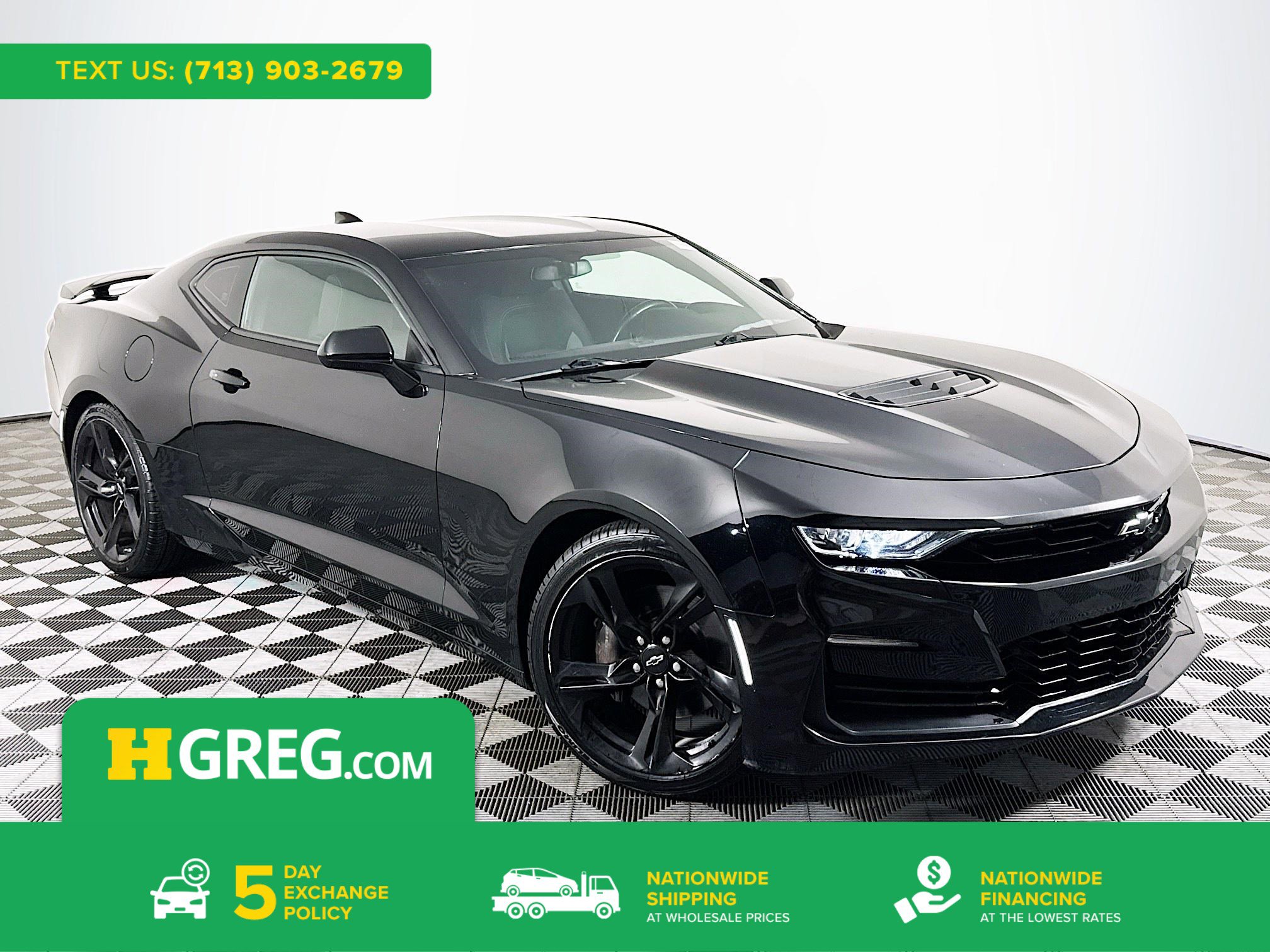 Used 2021 Chevrolet Camaro SS RWD image 1