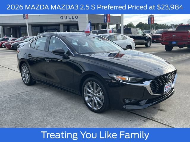 Used 2026 MAZDA MAZDA3 2.5 S Sedan w/ Preferred Pkg