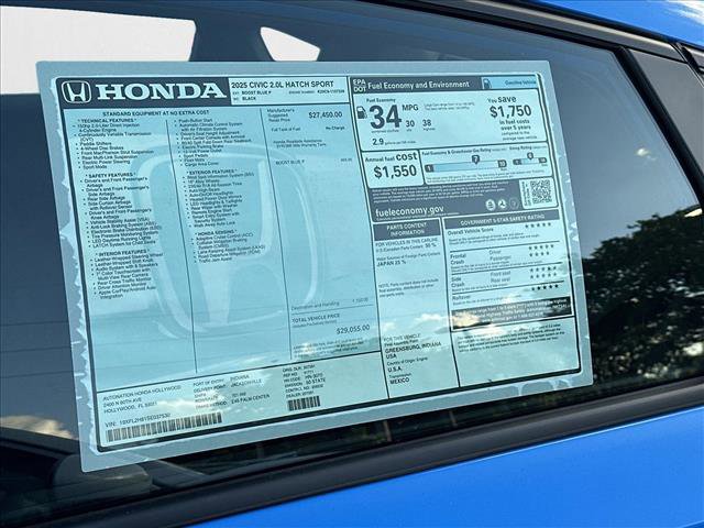 New 2025 Honda Civic Sport image 18