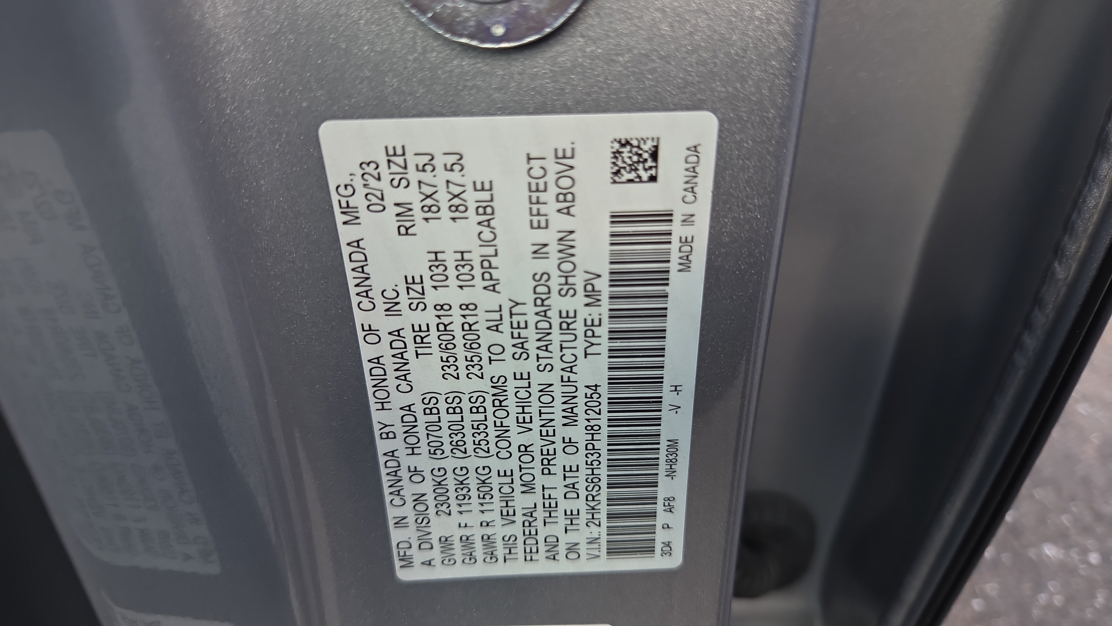 Certified 2023 Honda CR-V Sport image 38
