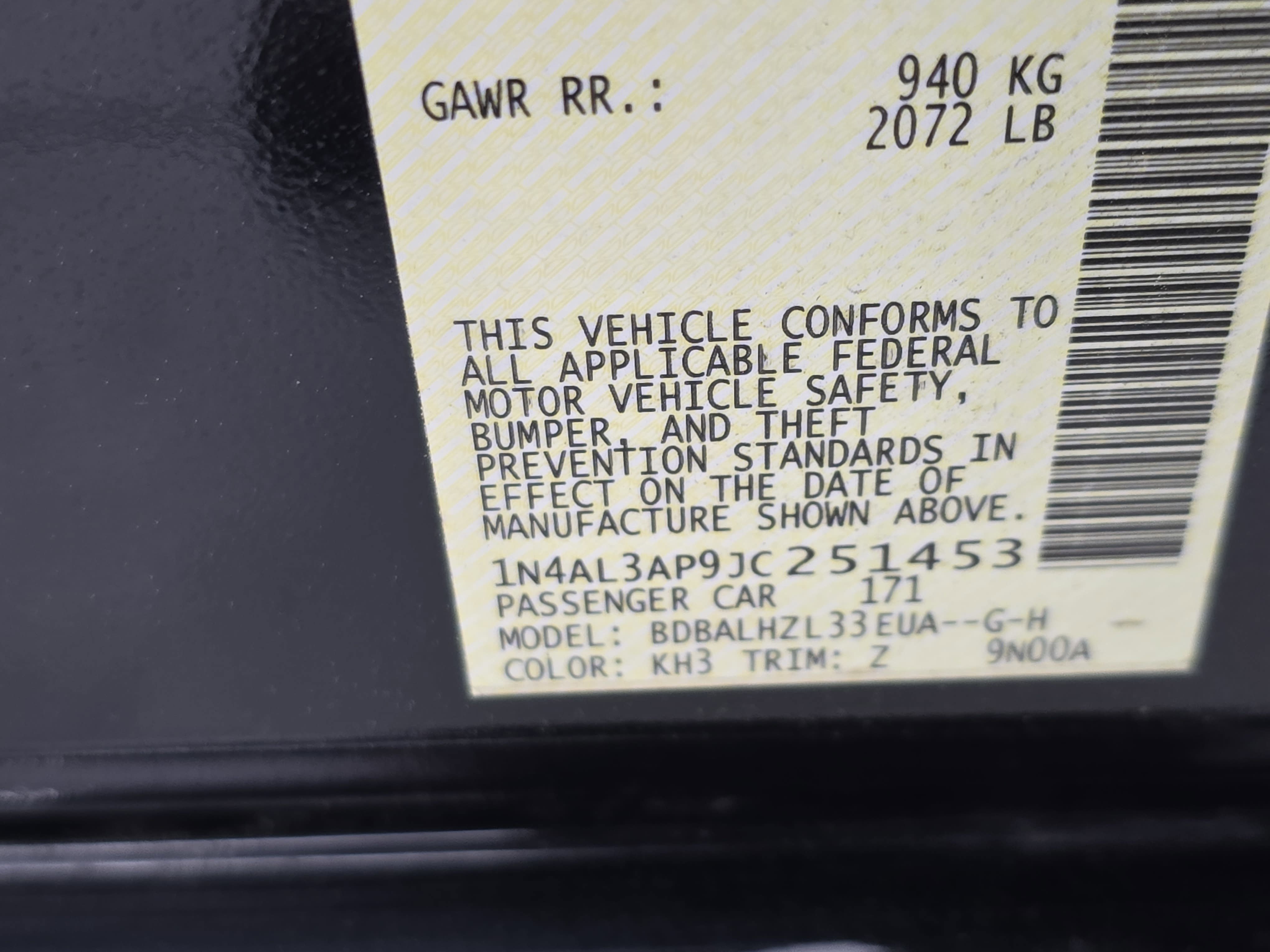 Used 2018 Nissan Altima 2.5 SR w/ SR Special Edition FWD image 31