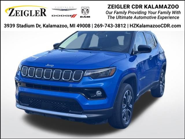 Certified 2022 Jeep Compass Limited image 1