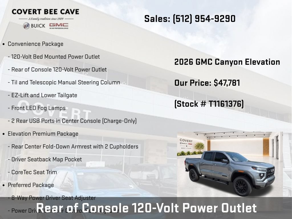 New 2026 GMC Canyon Elevation w/ Convenience Package AWD/4WD image 17