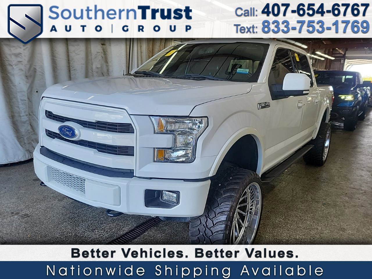 Used 2015 Ford F150 Lariat AWD/4WD image 1