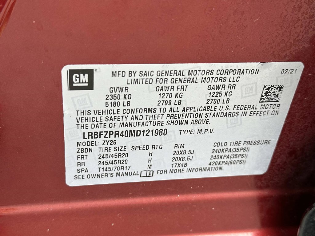 Used 2021 Buick Envision Essence w/ Sport Touring Package AWD/4WD image 18