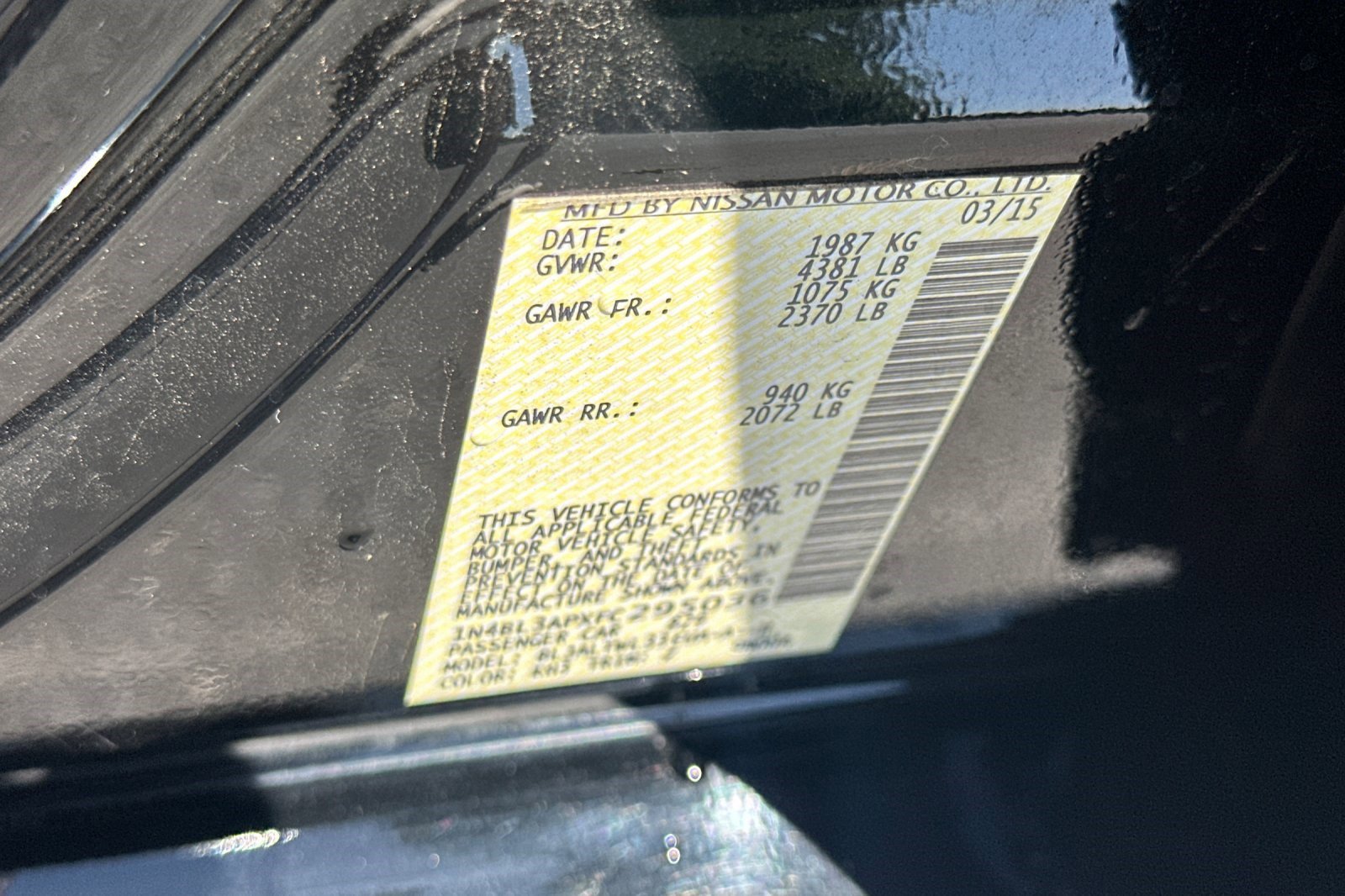 Used 2015 Nissan Altima 3.5 SL FWD image 38
