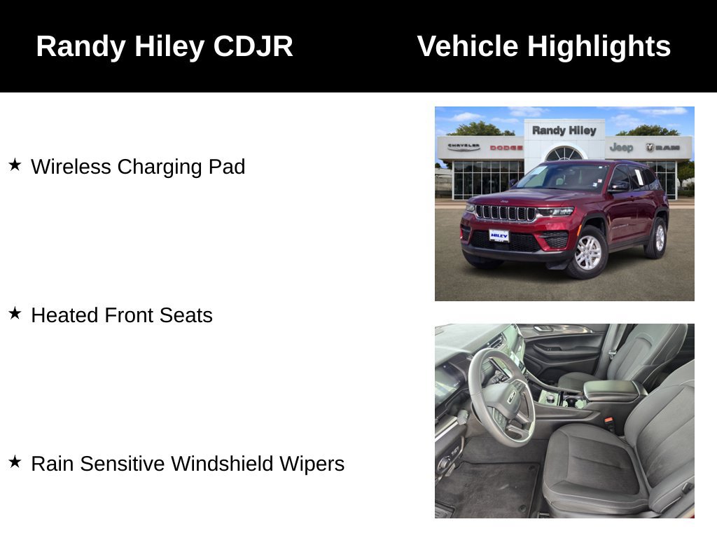 Used 2023 Jeep Grand Cherokee Laredo w/ Luxury Tech Group I AWD/4WD image 10