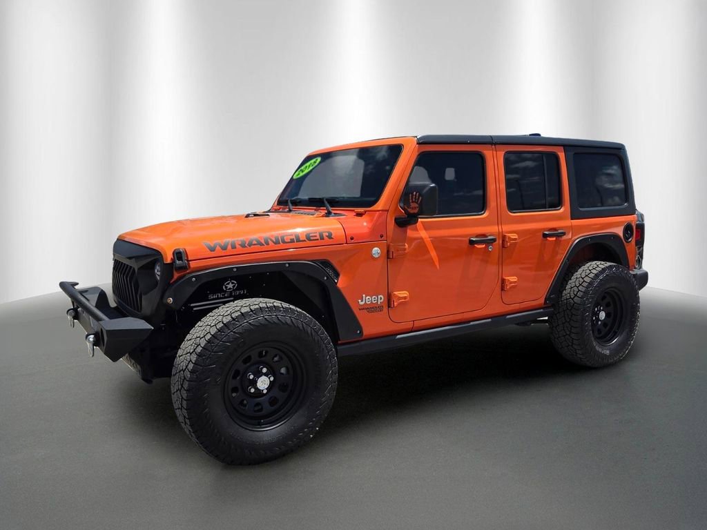Used 2018 Jeep Wrangler Unlimited Sport S AWD/4WD image 2