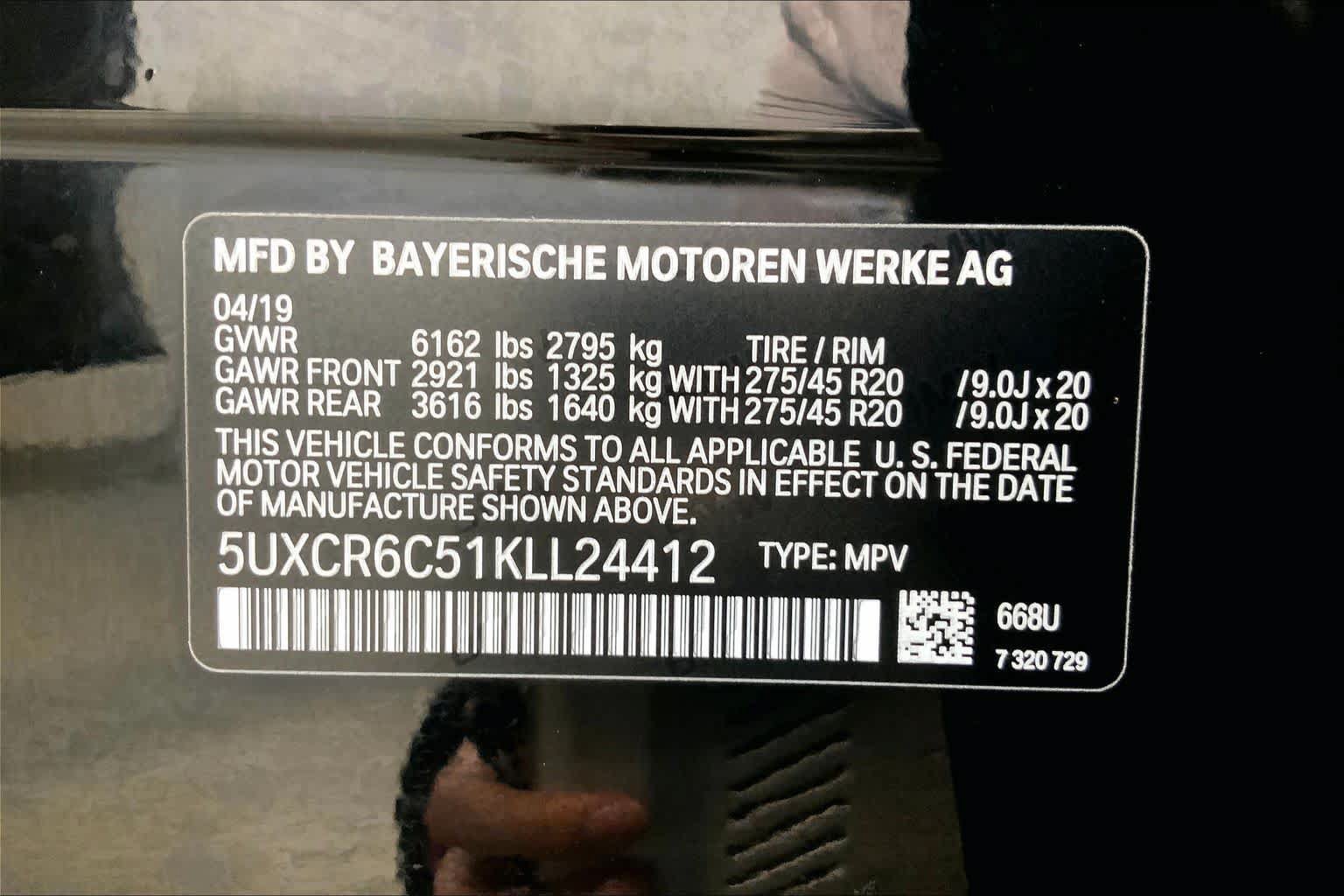 Used 2019 BMW X5 xDrive40i w/ Convenience Package AWD/4WD image 36