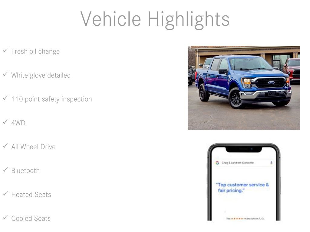 Used 2023 Ford F150 XLT w/ Trailer Tow Package image 6