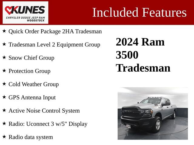 Used 2024 RAM 3500 Tradesman w/ Snow Chief Group image 3