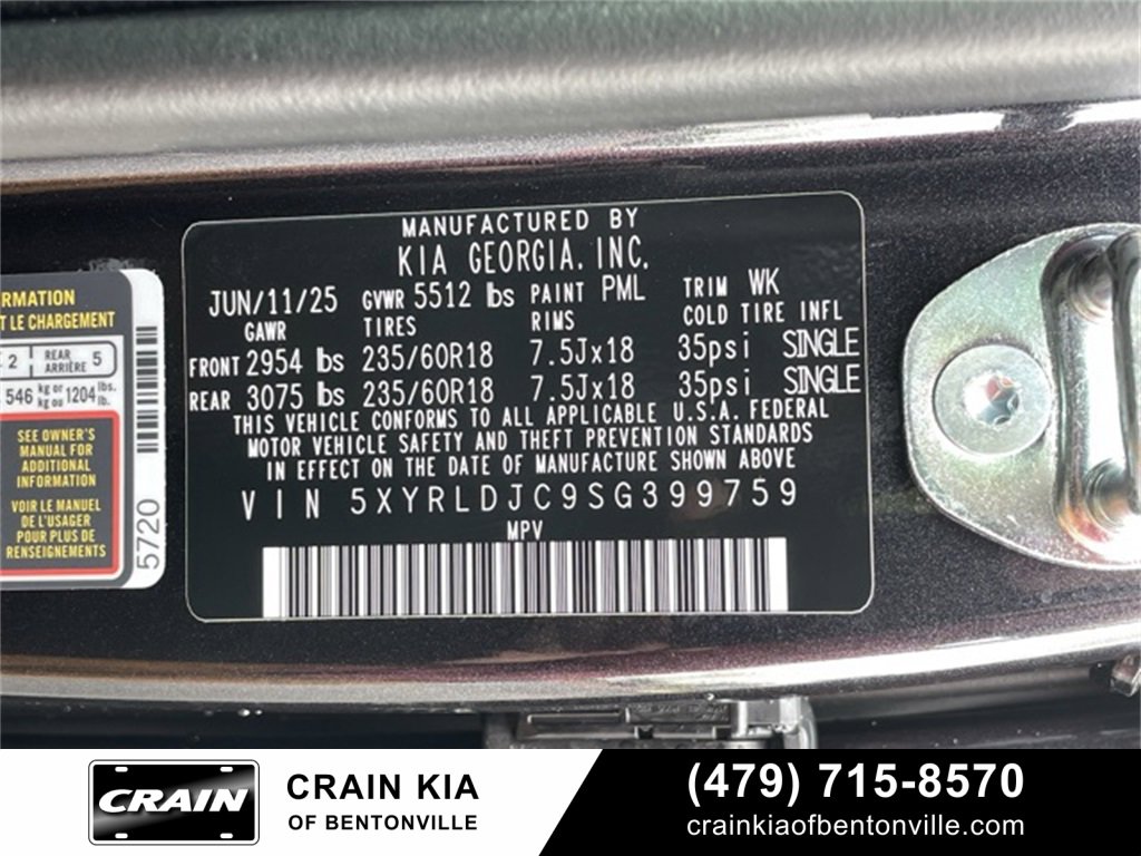 New 2025 Kia Sorento S image 32